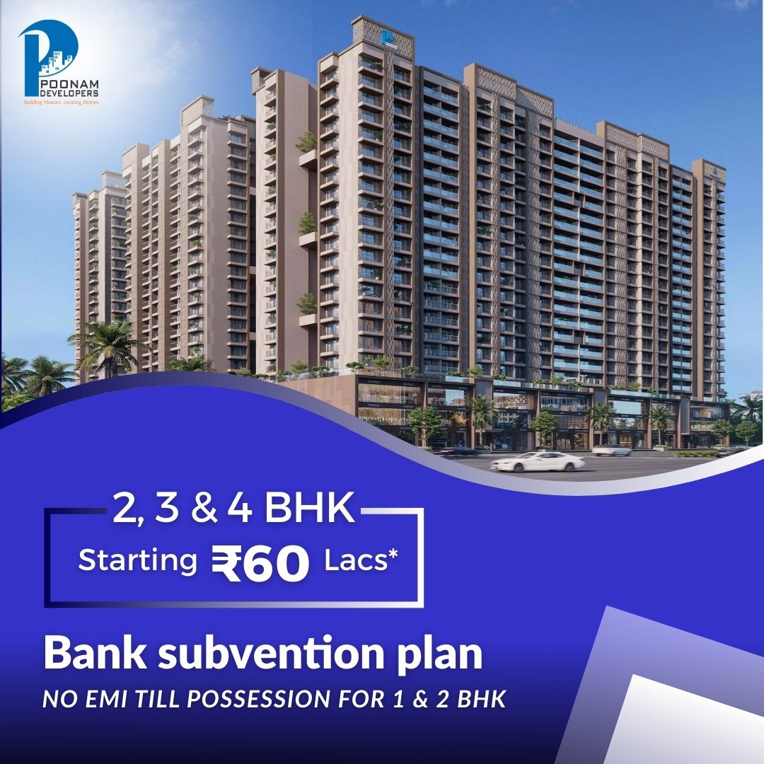 Premium 1, 2 & 3 BHK Homes in Virar West